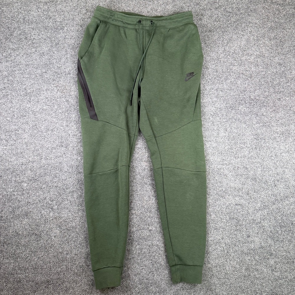Nike Sportswear Tech Fleece Joggers Mens S Jade Green Sweatpants 805162-370